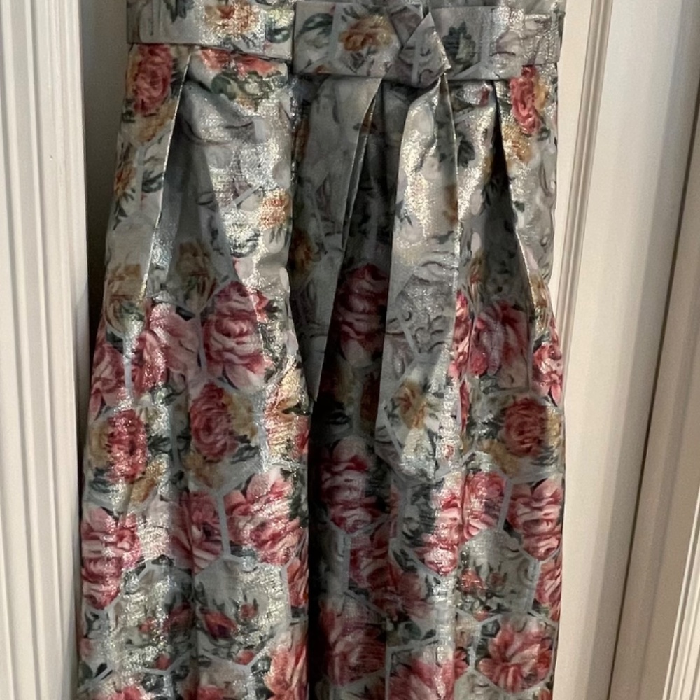 Ted Baker Meigan Bow-Detail Jacquard Maxi Dress - NWOT-Never Worn. - Picture 7 of 7